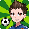 机でサッカー