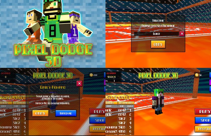 Pixel Dodge 3D(ピクセルドッジ)