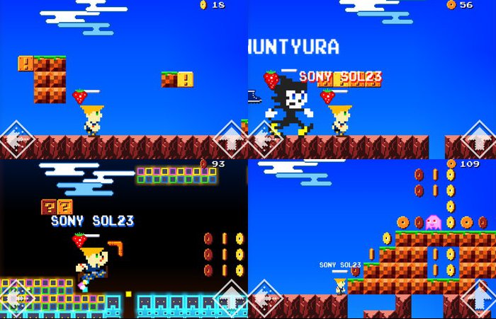 バトルピコピコランナーズ オンライン大乱闘パロディレース