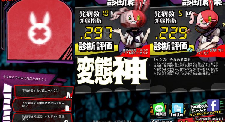 青春満喫な俺の変態診断