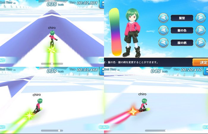 スノーボードタイムアタックFast Fanatic (FF)