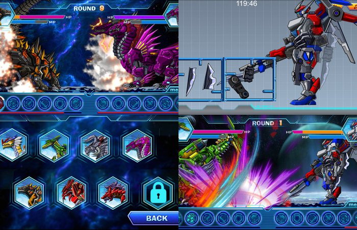 スチール竜騎士 組み立て機械モンスターシリーズ