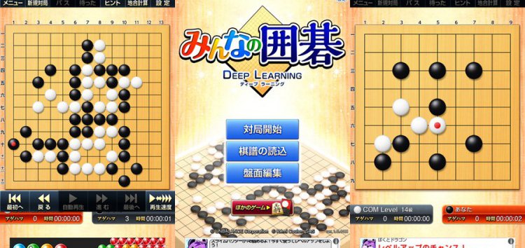 みんなの囲碁 Deep Learning