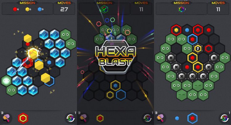 ヘキサブラスト ブロックパズル