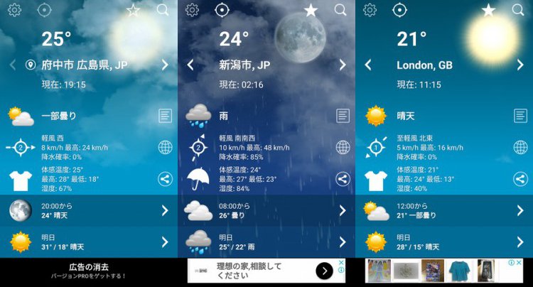 ウェザー 日本 XL プロ