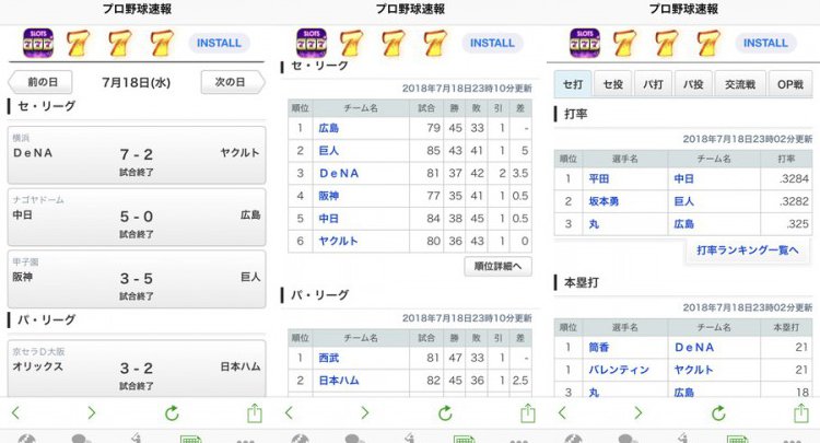 プロ野球速報 BaseballZero(ベースボールゼロ)