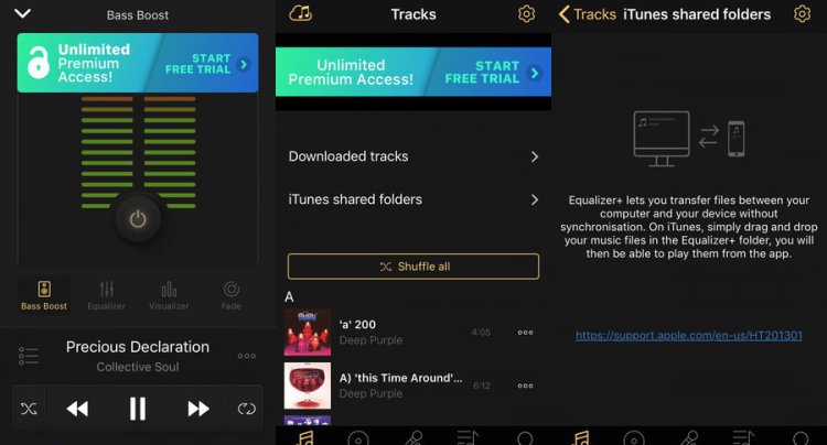 Equalizer+ HD music player
