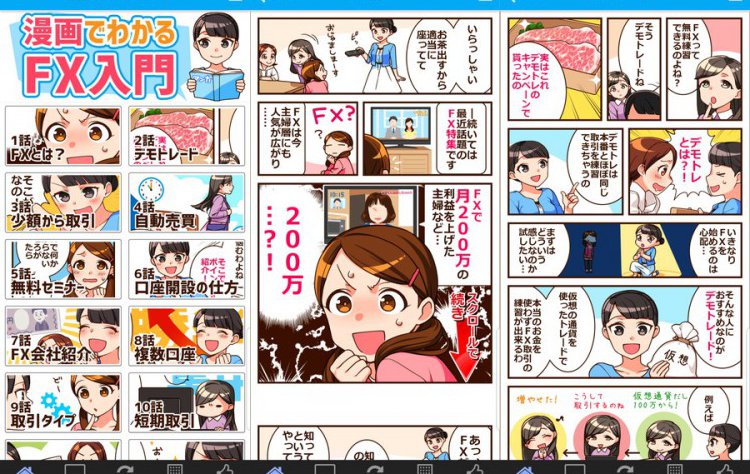 漫画でわかるFX
